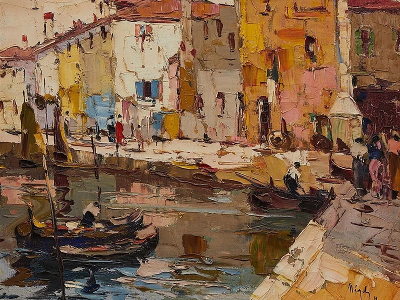1883-Rudolf Négely - Venezia